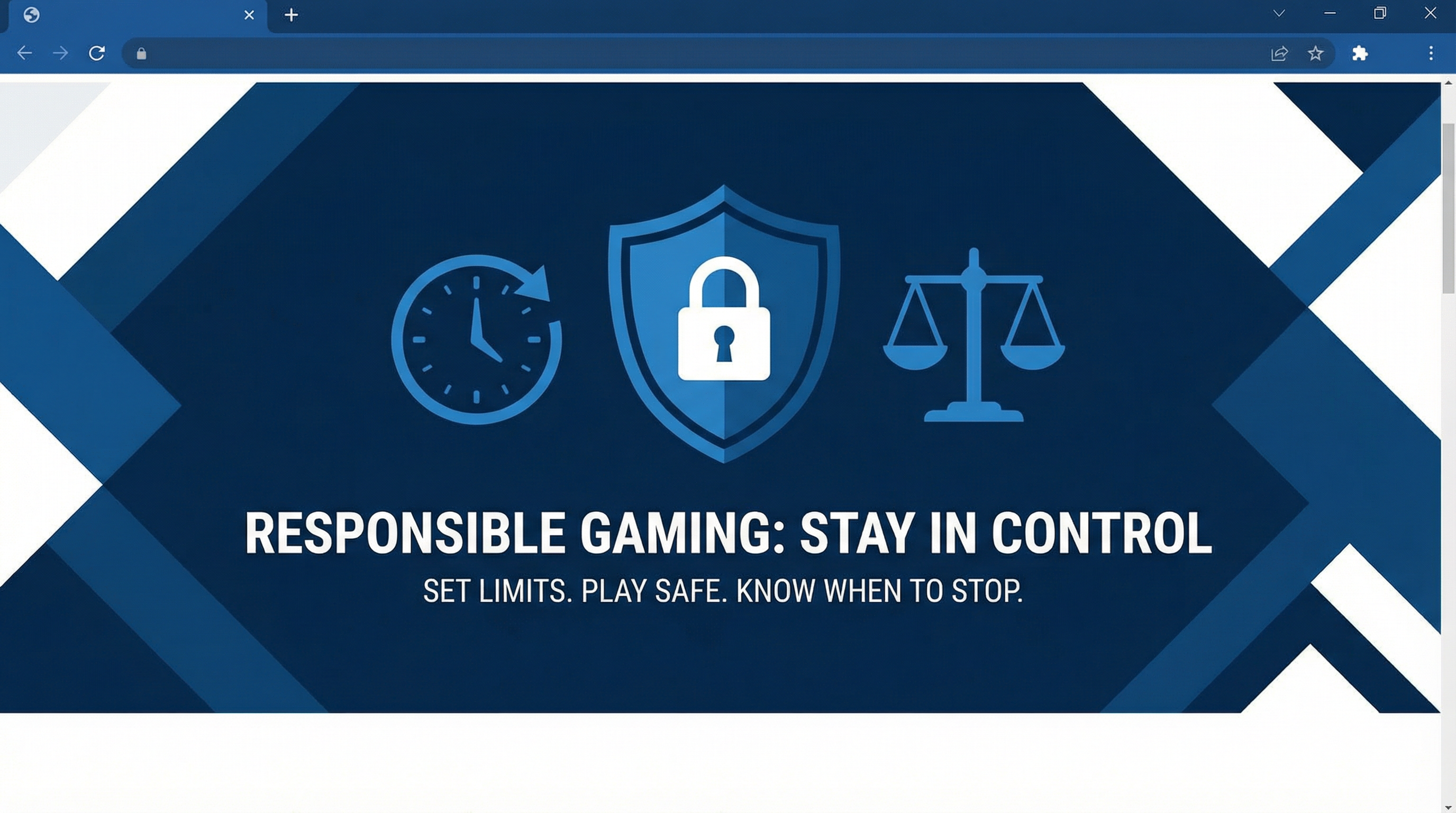 负责任博彩理念